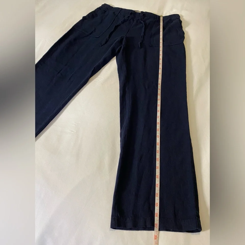 Alexander Jordan Linen-Viscose Blend Pants with Adjustable Drawstring